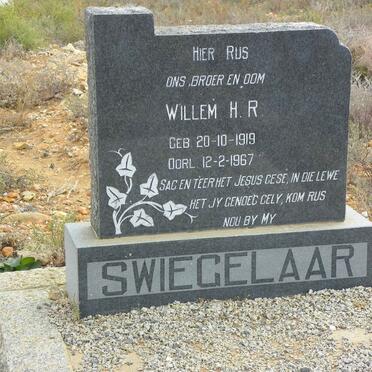 SWIEGELAAR Willem H.R. 1919-1967