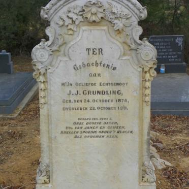 GRUNDLING J.J. 1874-1911