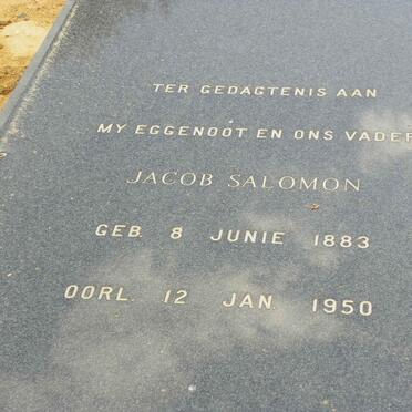 STRYDOM Jacob Solomon 1883-1950