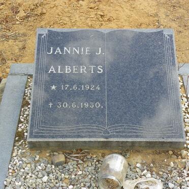 ALBERT Jannie J. 1924-1930