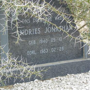 FOURIE Andries Jonathan 1940-1983 &amp; Juliana 1947-1983