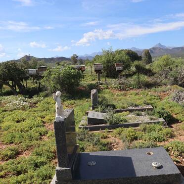 Western Cape, OUDTSHOORN district, De Haasejagt 79_4, farm cemetery