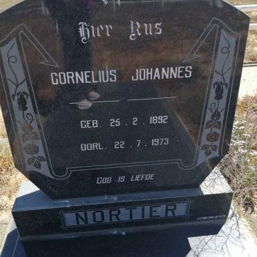 NORTIER Cornelius Johannes 1892-1973