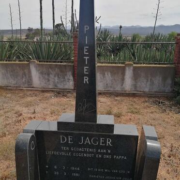 JAGER Pieter, de 1944-1981