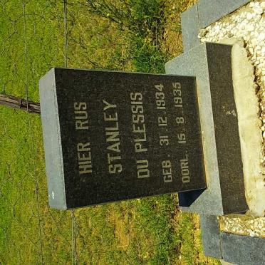 PLESSIS Stanley, du 1934-1935
