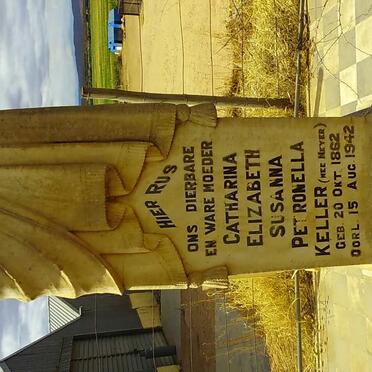 KELLER Petrus Jakobus 1856-1938 &amp; Catharina Elizabeth Susanna Petronella MEYER 1862-1942