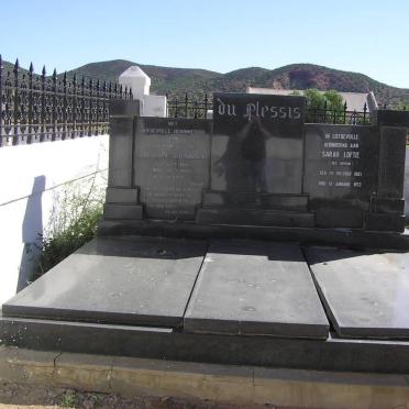 PLESSIS Jacobus Hermanus, du 1901-1968 &amp; Sarah Loftie SNYMAN 1897-1972