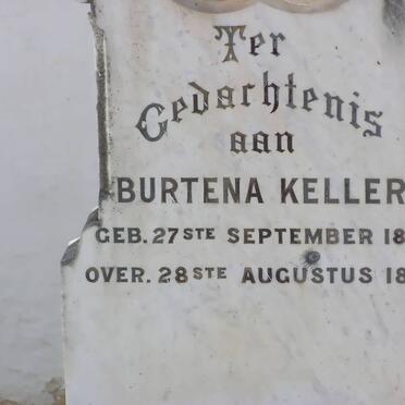 KELLER Burtena 1894-1895