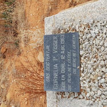 VISSER Cornelia P. 1963-1963