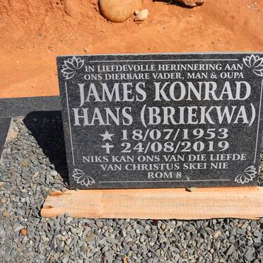 BRIEKWA James Konrad Hans 1953-2019