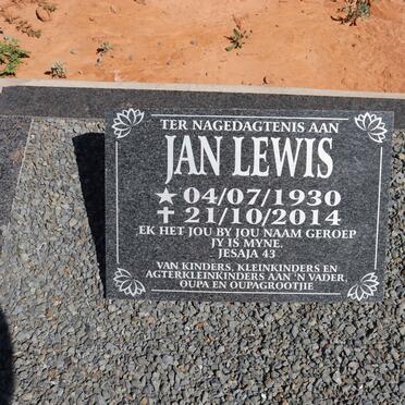 LEWIS Jan 1930-2014