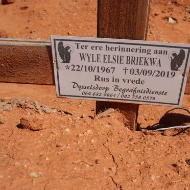 BRIEKWA Elsie 1967-2019