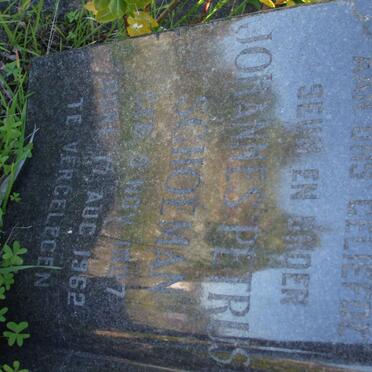 SCHOEMAN Johannes Petrus 1927-1962