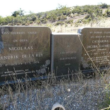 TERBLANCHE Nicolaas Hendrik De La Rey 1903-1974 &amp; Catharina Jacoba Elizabeth TERBLANCHE 190?-1972