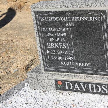 DAVIDS Ernest 1922-1998