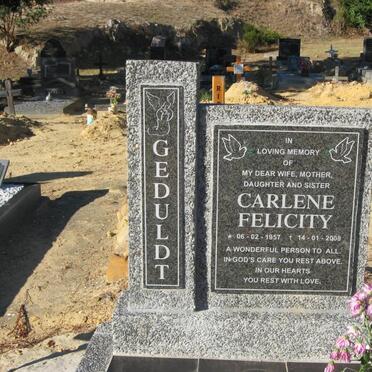 GEDULDT Carlene Felicity 1957-2008
