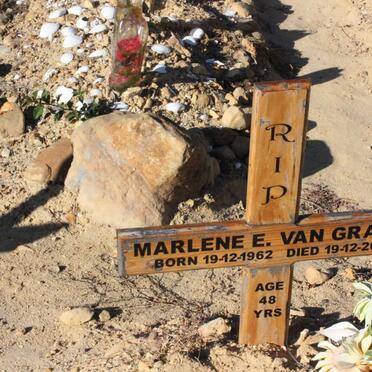 GRAAN Marlene E., van 1962-2010