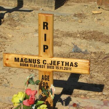 JEFTHAS Magnus C. 1931-2011