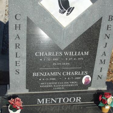 MENTOOR Charles William 1901-1971 :: MENTOOR Benjamin Charles 1946-2009
