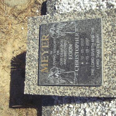 MEYER Egon Christopher 2007-2007