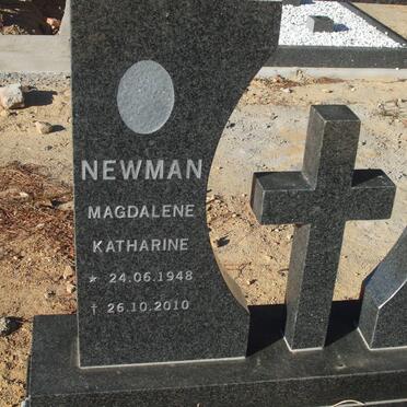 NEWMAN Magdalene Katharine 1948-2010