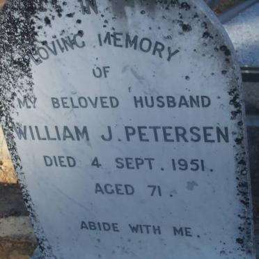 PETERSEN William J. -1951