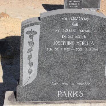 PARKS Josephine Merchia 1932-1966