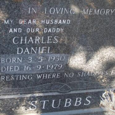 STUBBS Charles Daniel 1930-1979