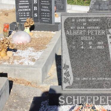 SCHEEPERS Albert Peter 1917-1993