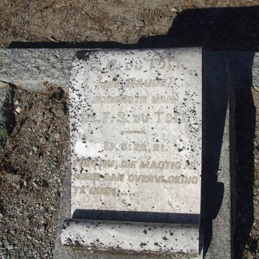 TOIT C.C., du nee NAUDE