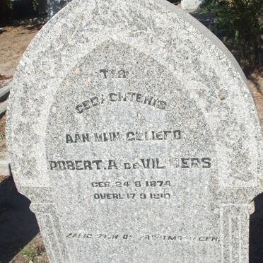 VILLIERS Robert A., de 1874-1910