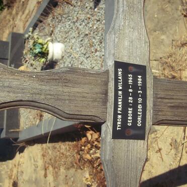 WILLAIMS Tyron Franklin 1965-1984