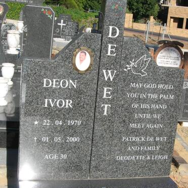 WET Deon Ivor, de 1970-2000