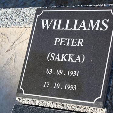 WILLIAMS Peter 1931-1993 :: MINEN Dulcie 1925-2009 :: MINEN Dorithy 1925-2009