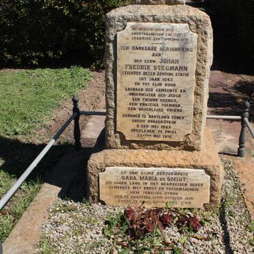 STEGMANN Johan Fredrik 1825-1910 &amp; Sara Maria DE SMIDT 1826-1909