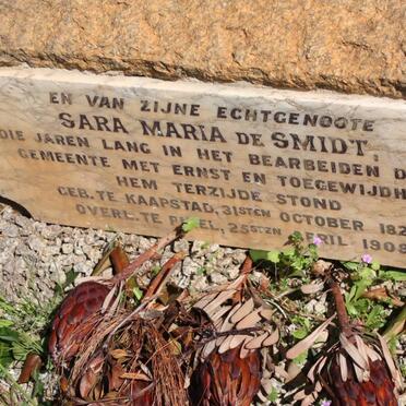 SMIDT Sara Maria, de 1826-1090