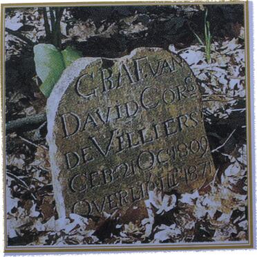 Western Cape, PAARL district, Kanonberg, Rust en Vrede, farm cemetery