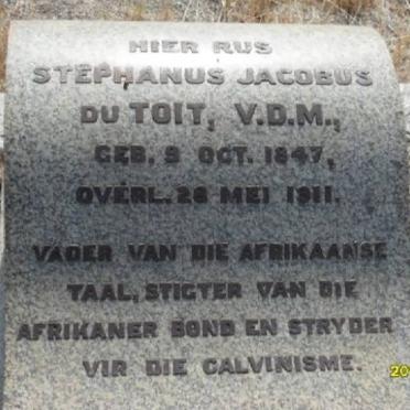 TOIT Stephanus Jacobus, du 1847-1911