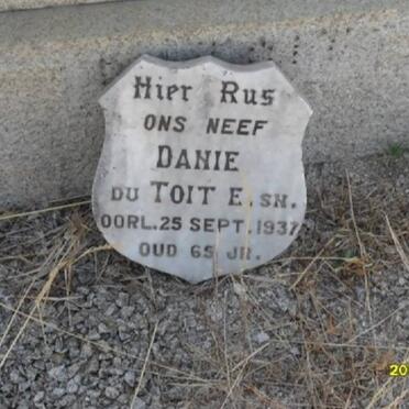 TOIT Danie, du -1937