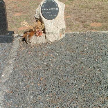 MOSTERT Anna 1958-1982