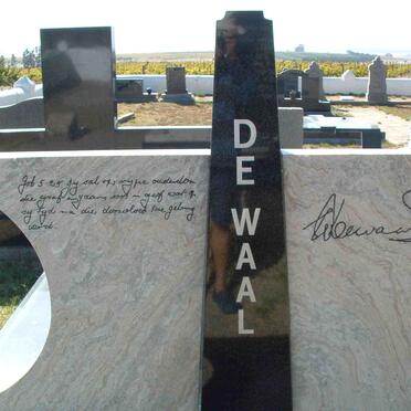 WAAL Willem Daniel, de 1909-1998 &amp; Aletta Helena LOUBSER 1911-2005