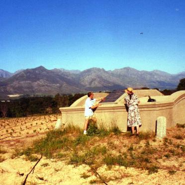 1. The DE VILLIERS Tombstone on the farm Bellingham