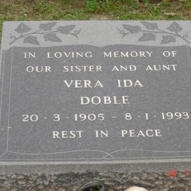 DOBLE Vera Ida 1905-1993