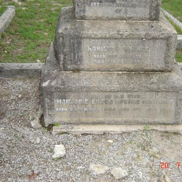 SPENCE Cecil Douglas Hamilton  1878-1914 &amp; Marjorie Eileen KNIGHT 1880-