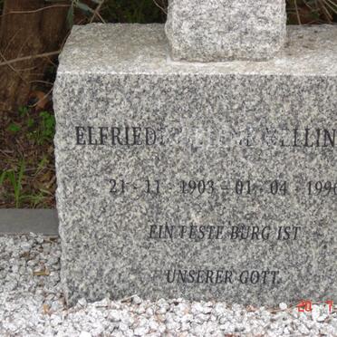 HELLINGER Elfriede Elene 1903-1996