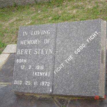 STEYN Bert 1916-1972