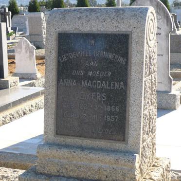 BEYERS Anna Magdalena 1866-1957