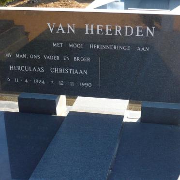 HEERDEN Herculaas Christiaan, van 1924-1990