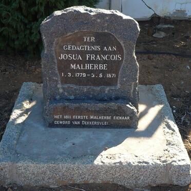 MALHERBE Josua Francois 1779-1871