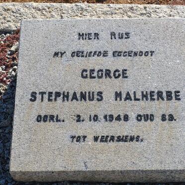 MALHERBE Stephanus -1948